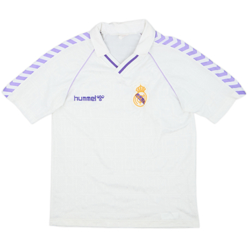 1986-88 Real Madrid Home Shirt - 4/10 - (M)