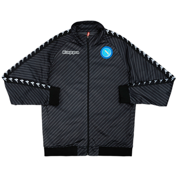2017-18 Napoli Kappa Hooded Track Jacket - 6/10 - (L)