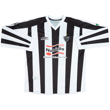 2002 Atletico Mineiro Home L/S Shirt #11 - 9/10 - (XXL)