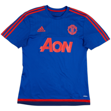 2015-16 Manchester United adizero Training Shirt - 8/10 - (M)