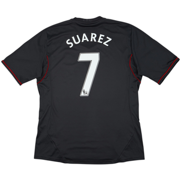 2011-12 Liverpool Away Shirt Suarez #7 - 5/10 - (L)