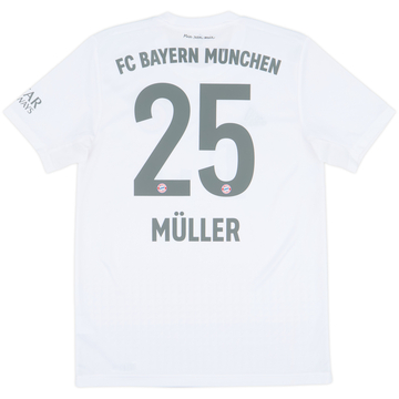 2019-20 Bayern Munich Away Shirt Muller #25 - 9/10 - (M)