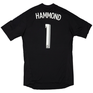 2012-13 New York Red Bulls Player Issue GK S/S Shirt Hammond #1 - 8/10 - (L)