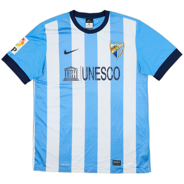 2013-14 Malaga Home Shirt - 5/10 - (L)