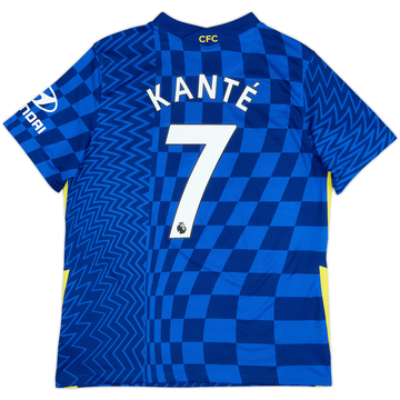 2021-22 Chelsea Home Shirt Kante #7 - 7/10 - (L)