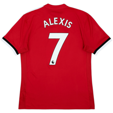 2017-18 Manchester United Home Shirt Alexis #7 - 7/10 - (M)