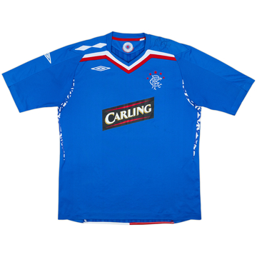 2007-08 Rangers Home Shirt - 6/10 - (XL)