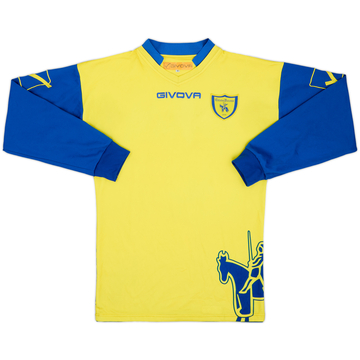 2011-12 Chievo Verona Home L/S Shirt #11 - 6/10 - (M)