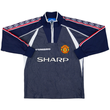 1998-99 Manchester United GK Shirt - 8/10 - (S.Boys)