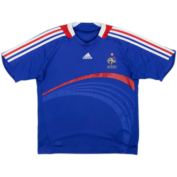 2007-08 France Home Shirt - 5/10 - (L.Boys)