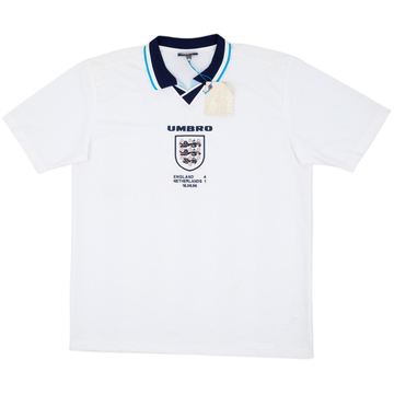 2010 England '1996-98' Umbro Retro Home Shirt (XL)