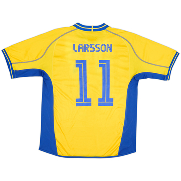 2003-04 Sweden Home Shirt Larsson #11 - 6/10 - (L)