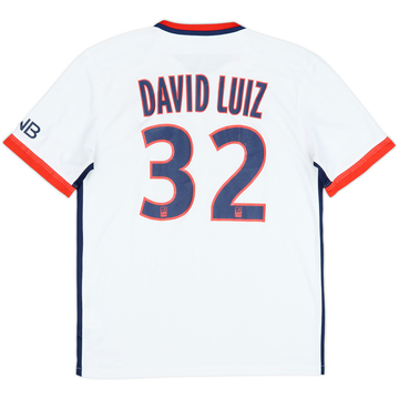 2015-16 Paris Saint-Germain Away Shirt David Luiz #32 - 6/10 - (M)