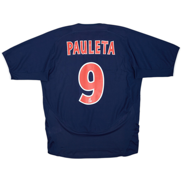 2003-04 Paris Saint-Germain Home Shirt Pauleta #9 - 6/10 - (L)