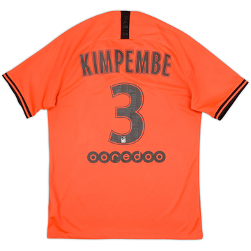 2019-20 Paris Saint-Germain Away Shirt Kimpembe #3 - 6/10 - (M)