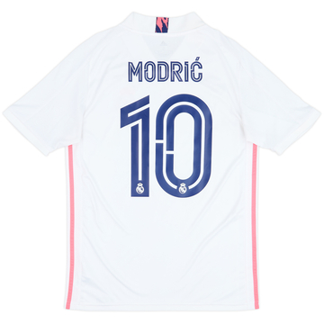 2020-21 Real Madrid Home Shirt Modric #10 - 8/10 - (S)