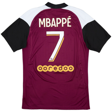 2020-21 Paris Saint-Germain Third Shirt Mbappe #7 - 8/10 - (S)