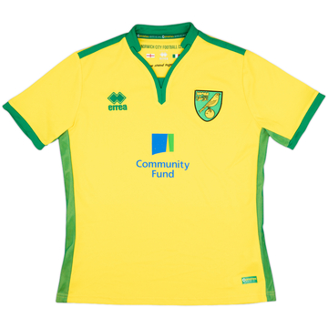 2016-17 Norwich Home Shirt - 6/10 - (Women's L)