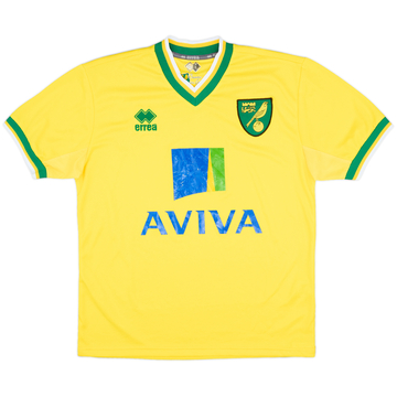 2011-12 Norwich Home Shirt - 6/10 - (S)