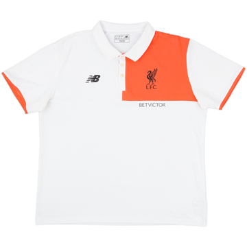 2016-17 Liverpool New Balance Polo Shirt - 8/10 - (XXL)