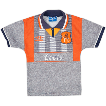 1994-96 Chelsea Away Shirt - 8/10 - (S.Boys)