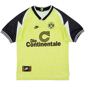 1995-96 Borussia Dortmund Home Shirt - 9/10 - (XL.Boys)