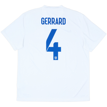 2014-15 England Home Shirt Gerrard #4 - 7/10 - (XL)