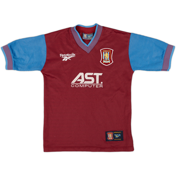 1997-98 Aston Villa Home Shirt - 8/10 - (L.Boys)