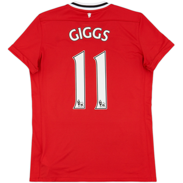 2011-12 Manchester United Home Shirt Giggs #11 - 7/10 - (Women's L)