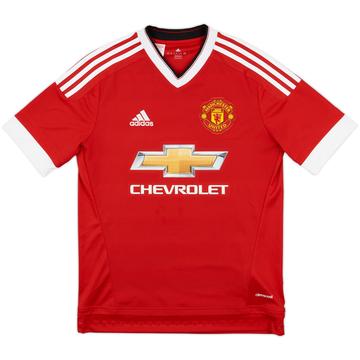 2015-16 Manchester United Home Shirt - 8/10 - (XL.Boys)