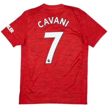 2020-21 Manchester United Home Shirt Cavani #7 - 6/10 - (M)