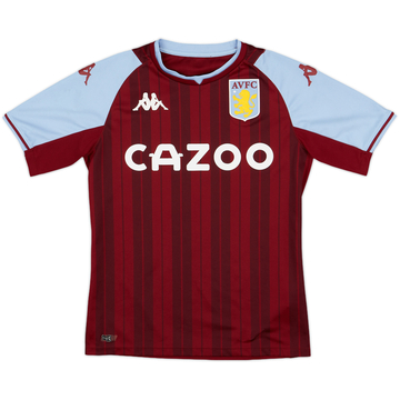 2021-22 Aston Villa Home Shirt - 7/10 - (L.Boys)