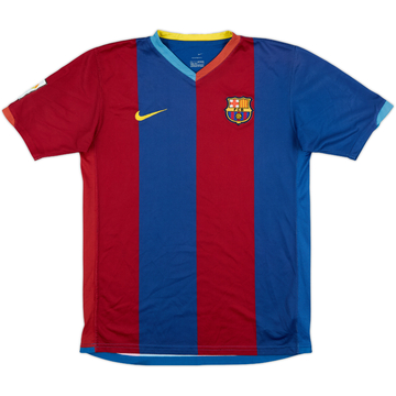 2006-07 Barcelona Home Shirt - 6/10 - (XL.Boys)