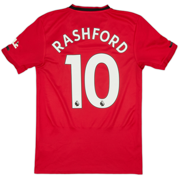 2019-20 Manchester United Home Shirt Rashford #10 - 5/10 - (S)