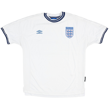 1999-01 Inglaterra Camiseta Local - 4/10 - (L)