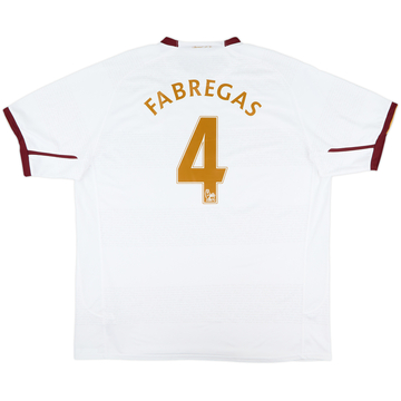 2007-08 Arsenal Away Shirt Fabregas #4 - 7/10 - (XXL)