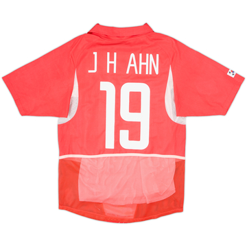Camiseta de local versión jugador de South Korea 2002-03 J.H.Ahn #19 - 8/10 - (S)