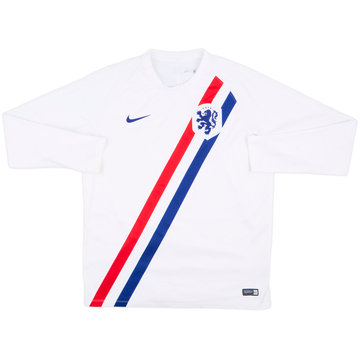 2018-19 Netherlands Nike Sweat Top - 8/10 - (L)