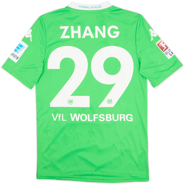 2014-15 Wolfsburg Home Shirt Zhang #29 - 6/10 - (S)