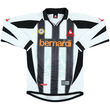 2002-03 Udinese Match Issue Home L/S Shirt #9