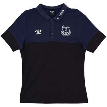 2017-18 Everton Umbro Polo Shirt - 8/10 - (L)
