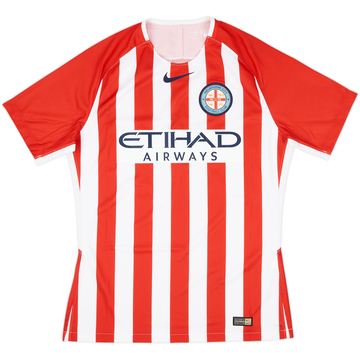 2017-19 Melbourne City Player Issue Away Shirt - 10/10 - (L)