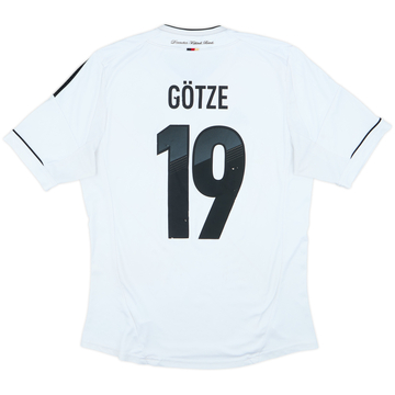2012-13 Germany Home Shirt Gotze #19 - 5/10 - (M)