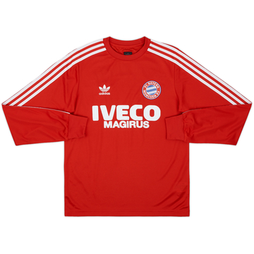 2007-08 Bayern Munich Retro '1982' adidas L/S Shirt - 10/10 - (XS)