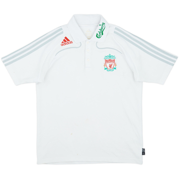 2008-09 Liverpool adidas Polo Shirt - 6/10 - (M)