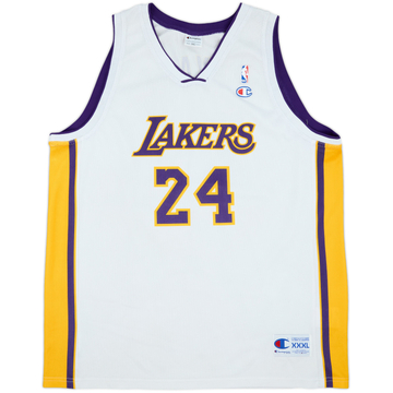 2006-10 LA Lakers Bryant #24 Champion Alternate Jersey - 7/10 - (3XL)