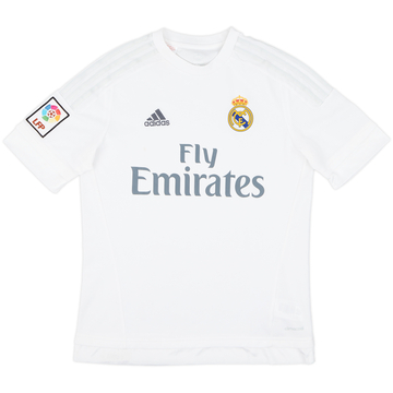 2015-16 Real Madrid Home Shirt - 7/10 - (XL.Boys)