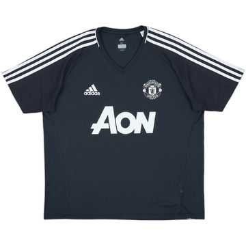 2017-18 Manchester United adidas Training Shirt - 8/10 - (XL)