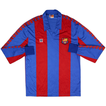 1984-89 Barcelona Home L/S Shirt - 10/10 - (XL)