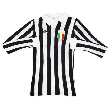 1984-85 Juventus Home L/S Shirt #5 - 8/10 - (S)